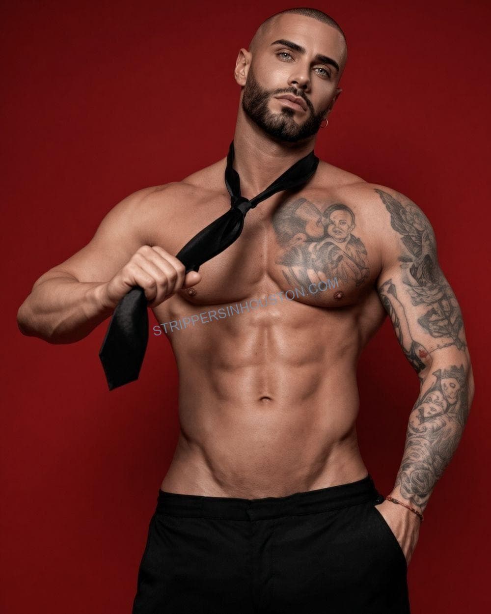 Alex, male stripper available in Houston