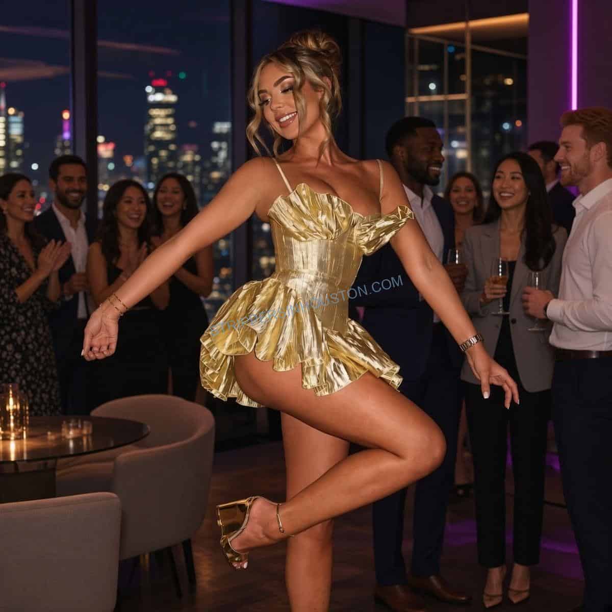 Strippers for a corporate after-hours event in Houston