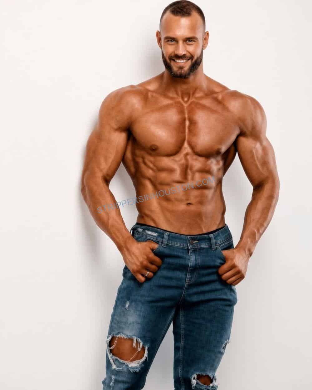 Derek, Houston male stripper for bachelorette parties